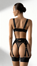 Black Rivet - Lingerie Set